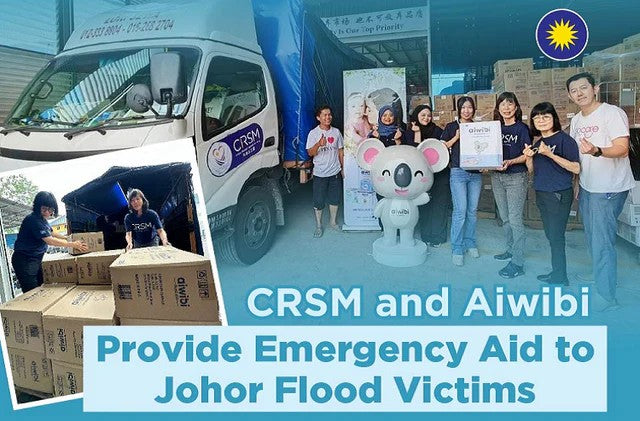 Aiwibi & GoCare Aid Johor Flood Victims