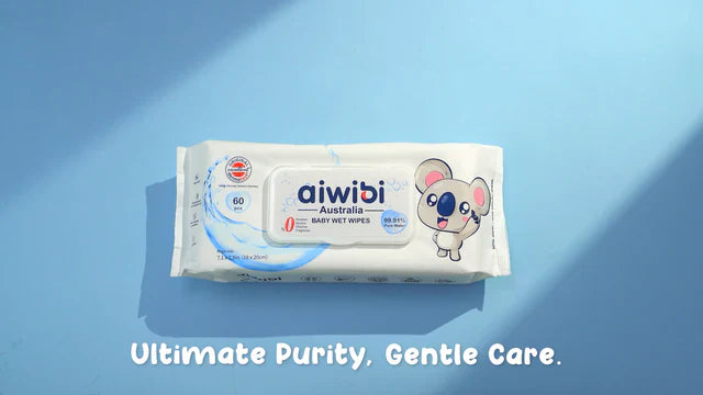 Aiwibi 99.91% Pure Water BABY WET WIPES