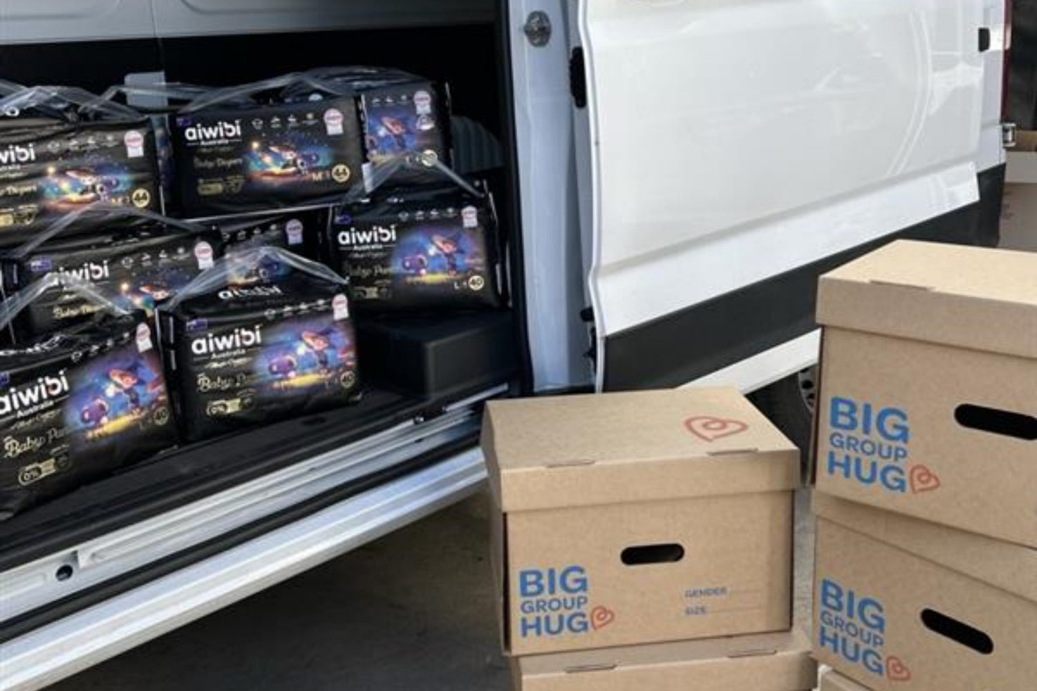 Aiwibi Continues Partnership with Big Group Hug to Support Local Families