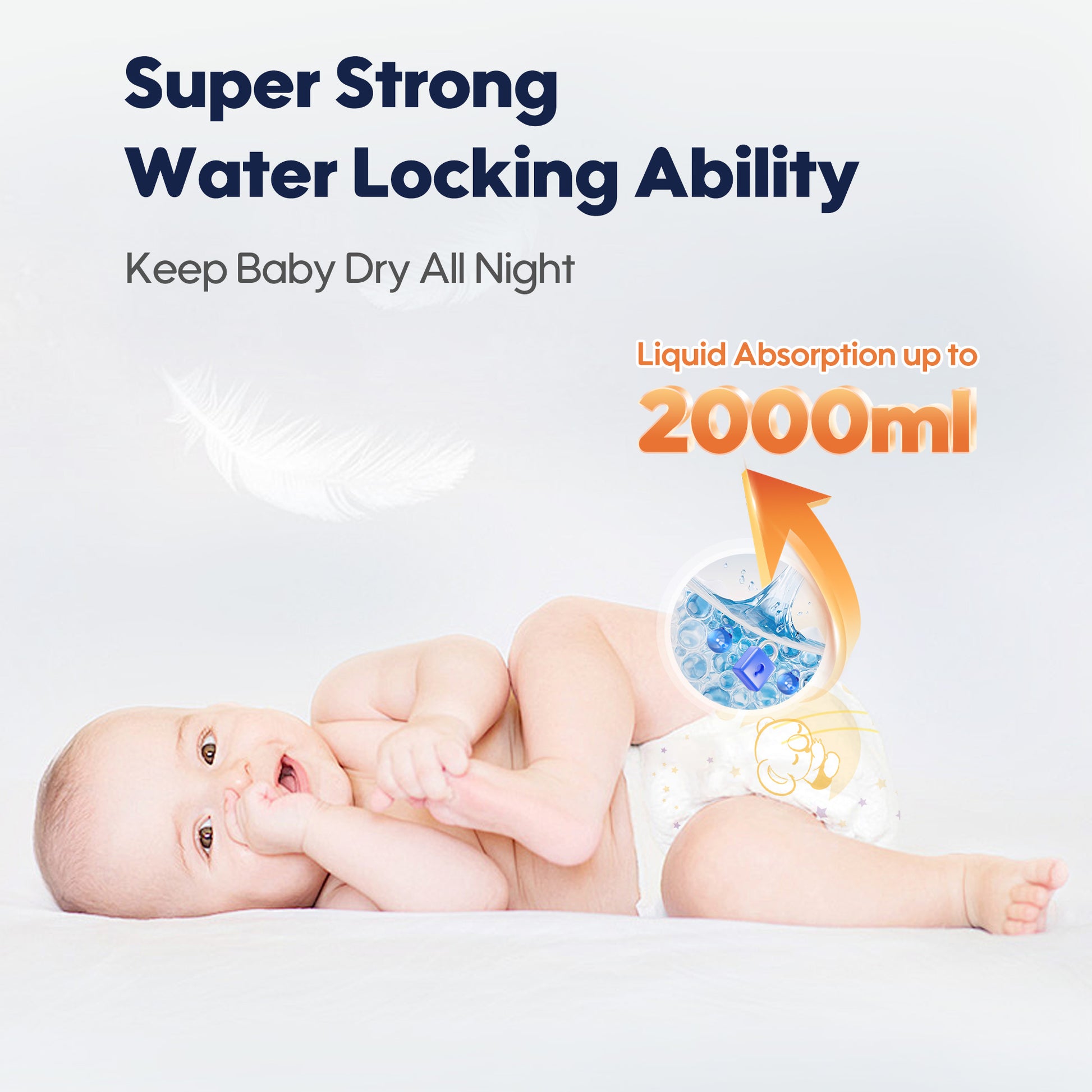 Super Strong Water Locking Ability