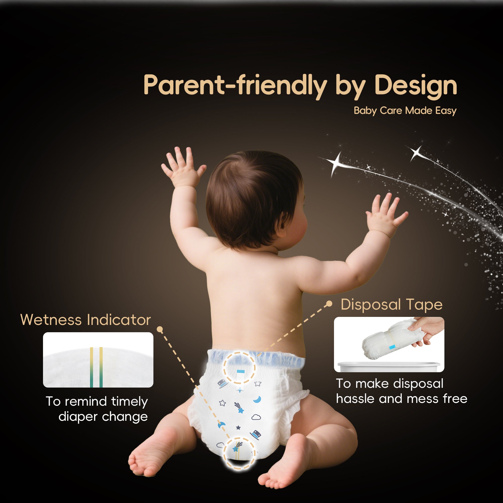 Magic Comfort Baby Nappy Pants