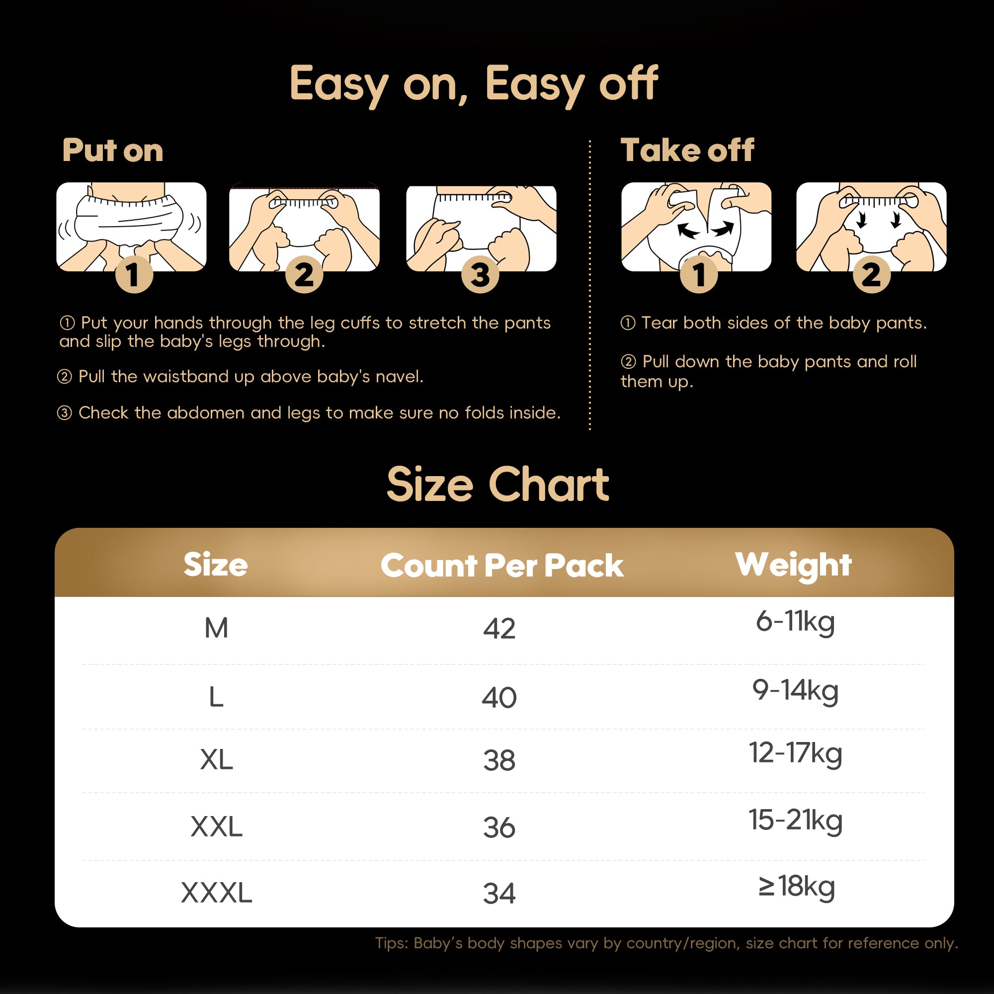 Magic Comfort Baby Nappy Pants