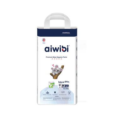 Aiwibi Royal Care Baby Nappy Pants Size 3(48 pieces per pack)