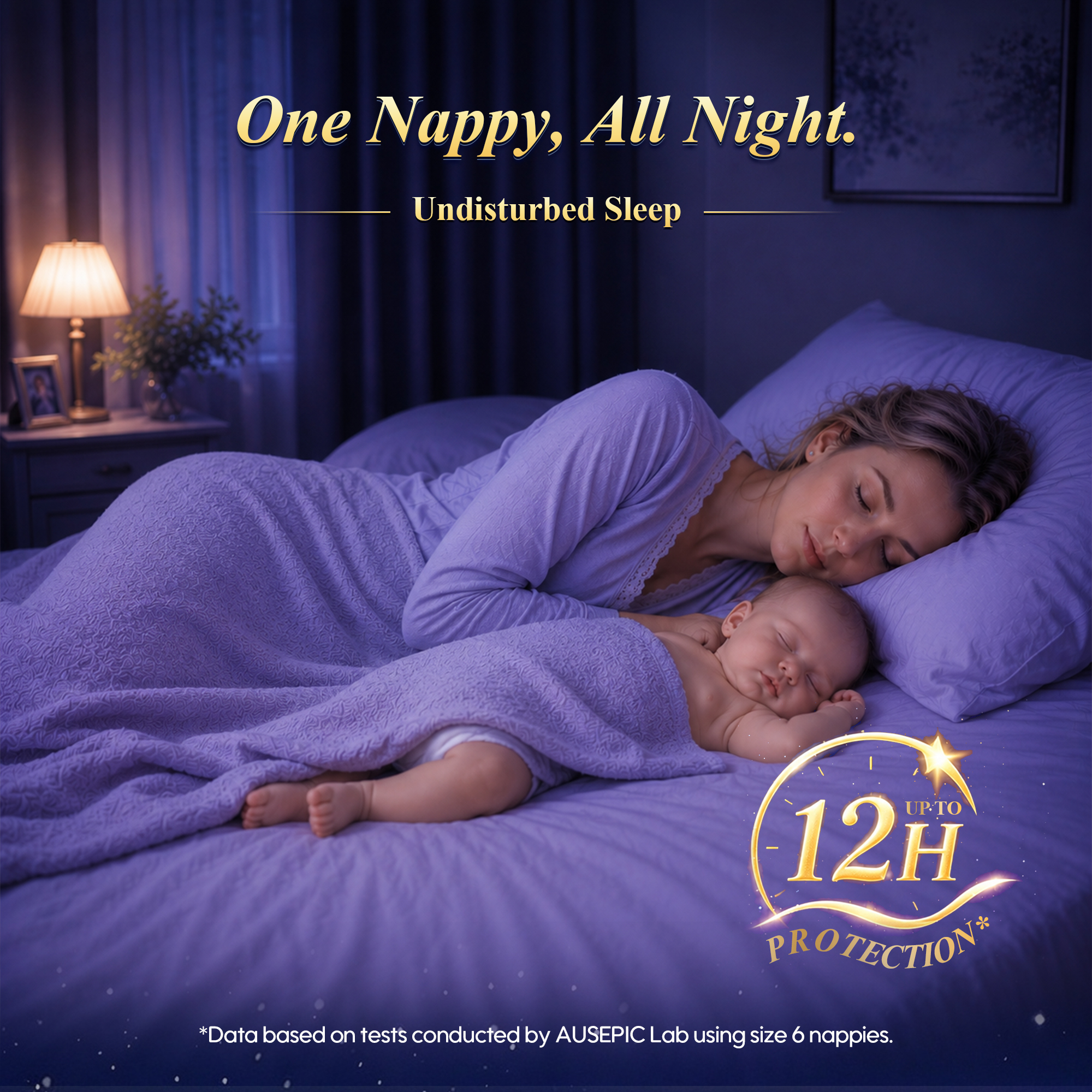 Ultimate Comfort Disposable Overnight Nappies