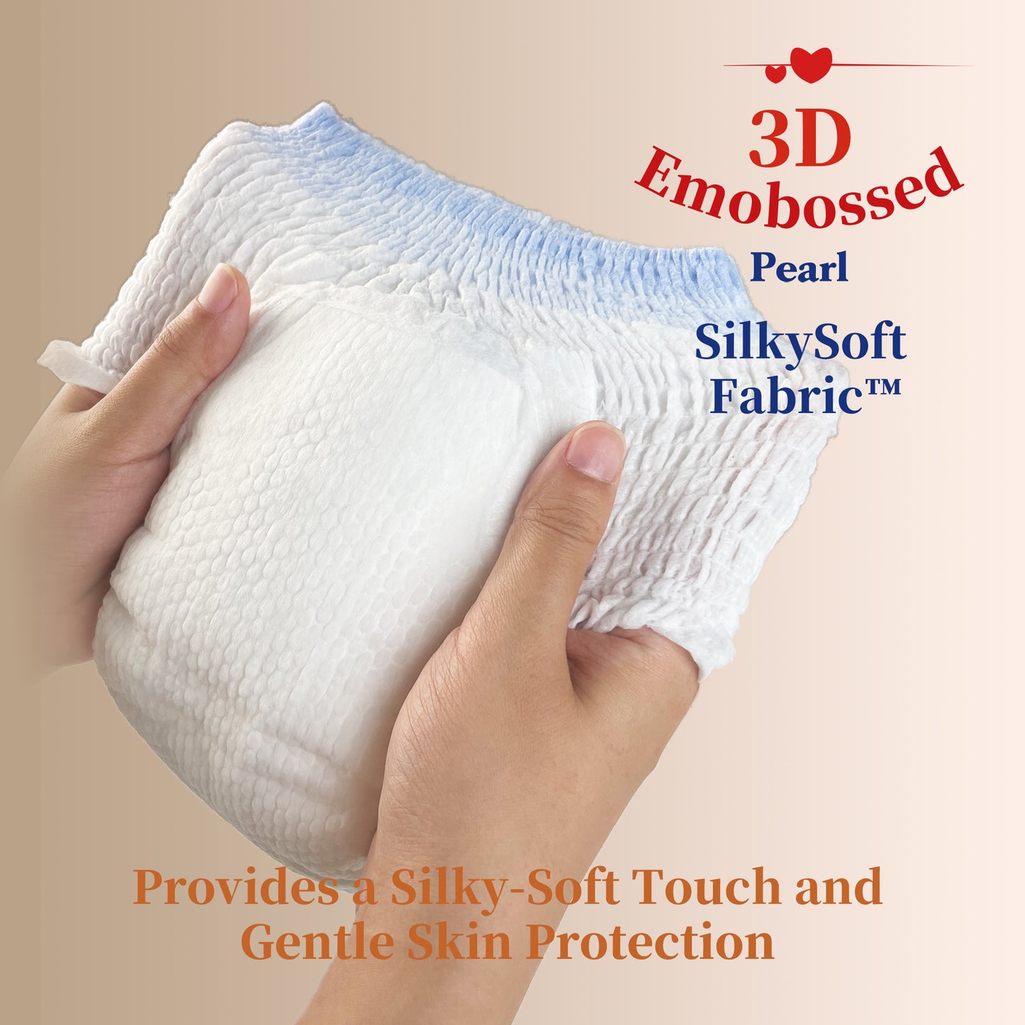 Ultimate Comfort Disposable Baby Pants L 44Pcs