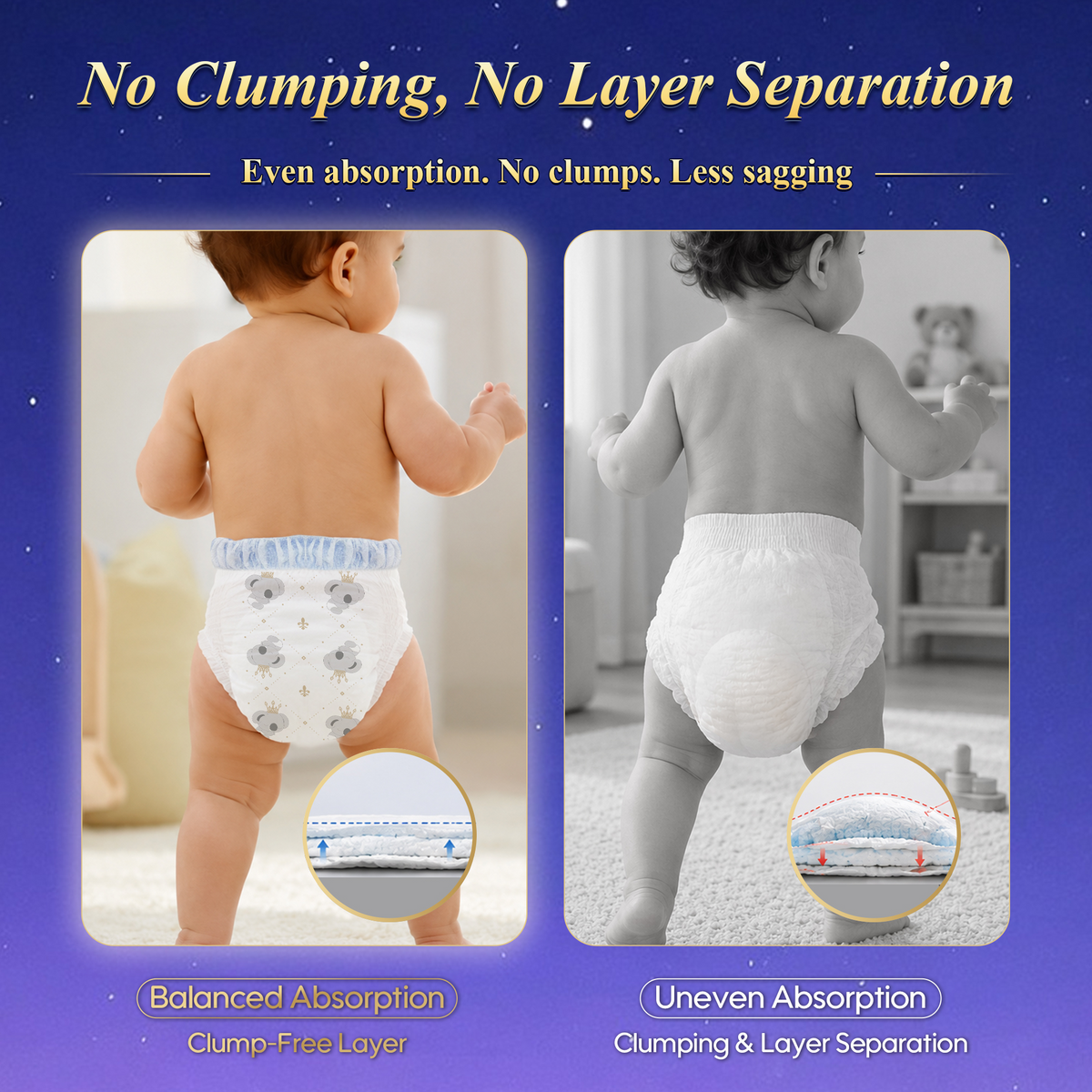 Ultimate Comfort Night Nappy Pants