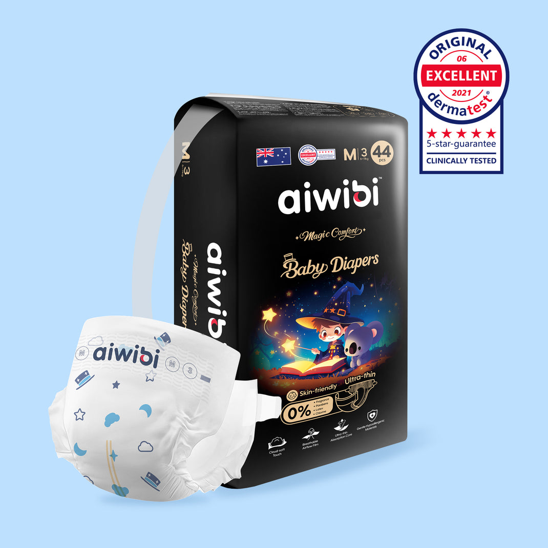 Baby Nappies, Nappy Pants, and Wipes – Aiwibi Au