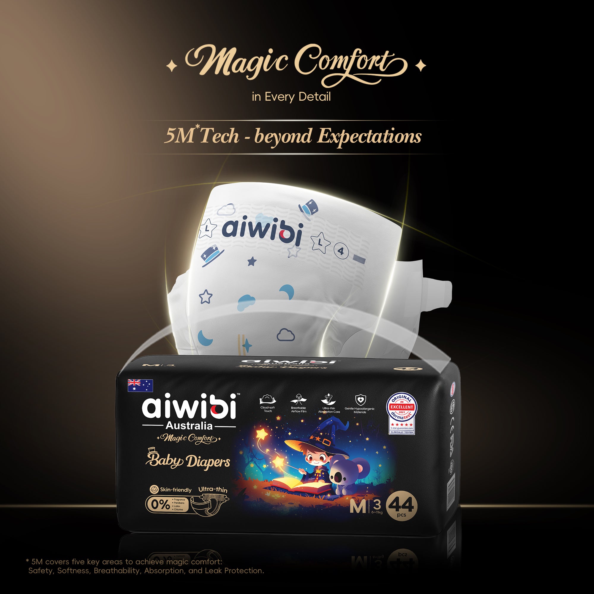 Magic Comfort Disposable Baby Nappies