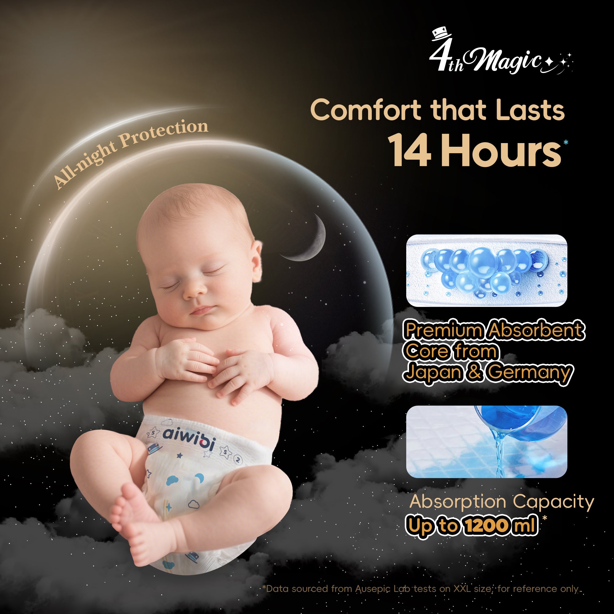 Magic Comfort Disposable Baby Nappies