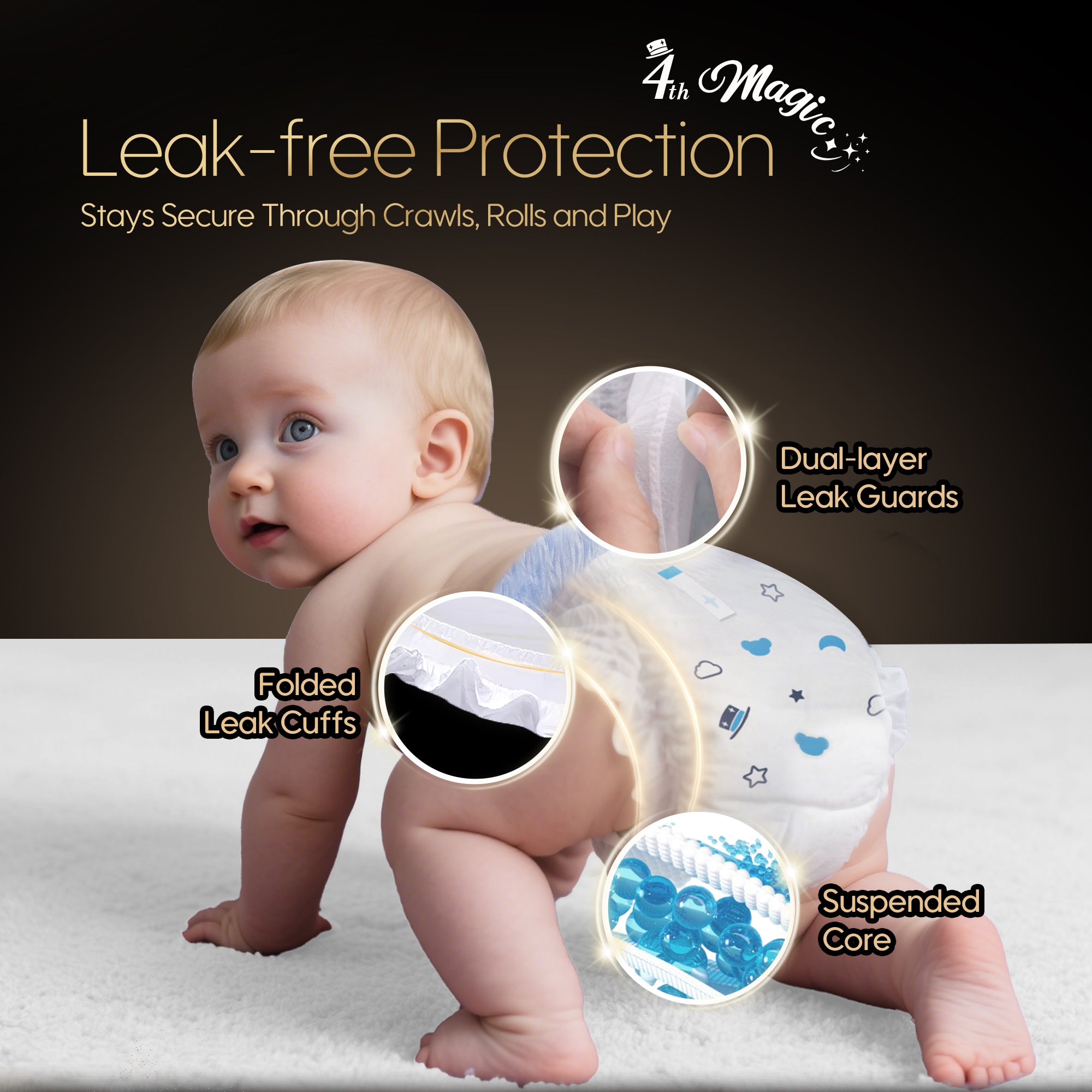 Magic Comfort Baby Nappy Pants