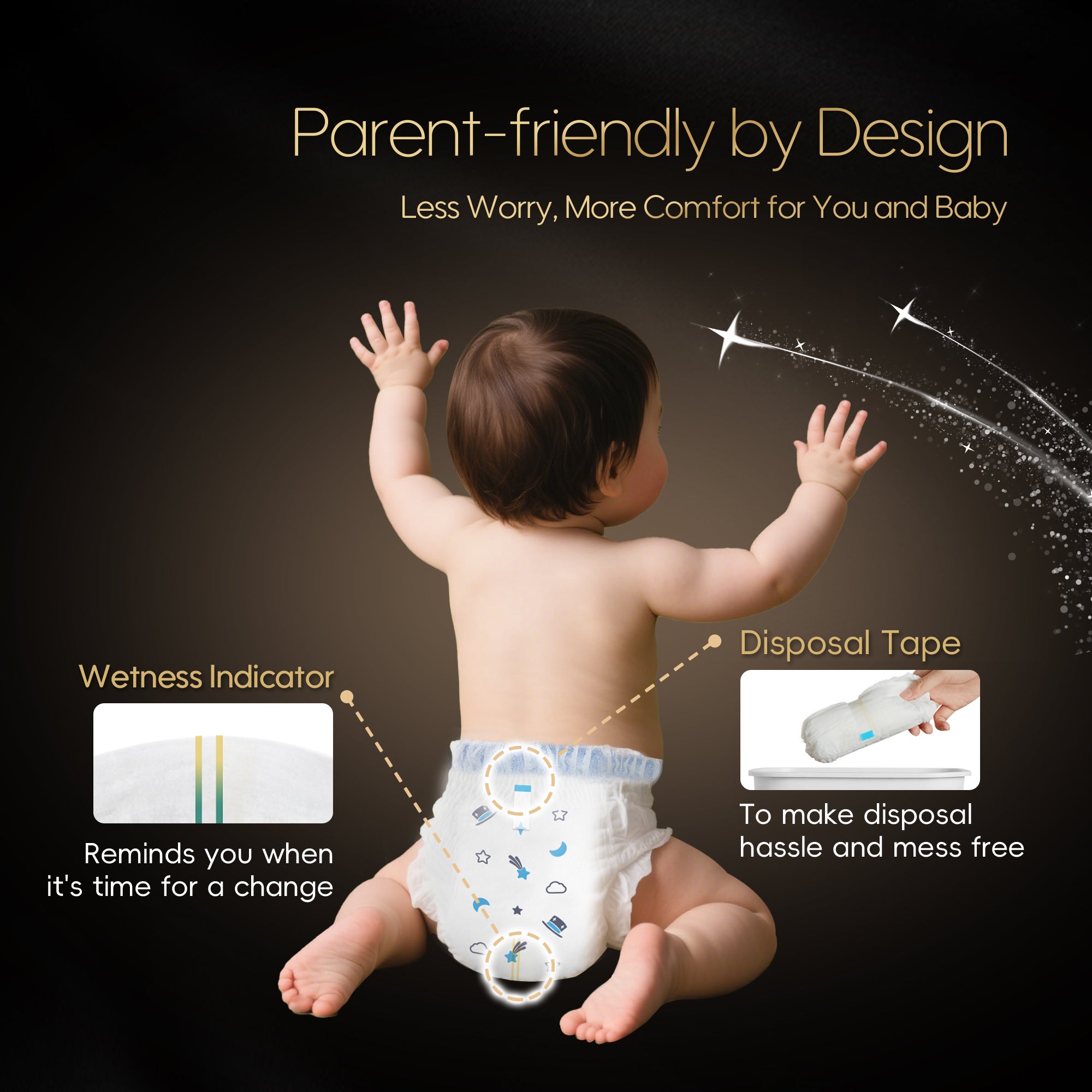 Magic Comfort Baby Nappy Pants