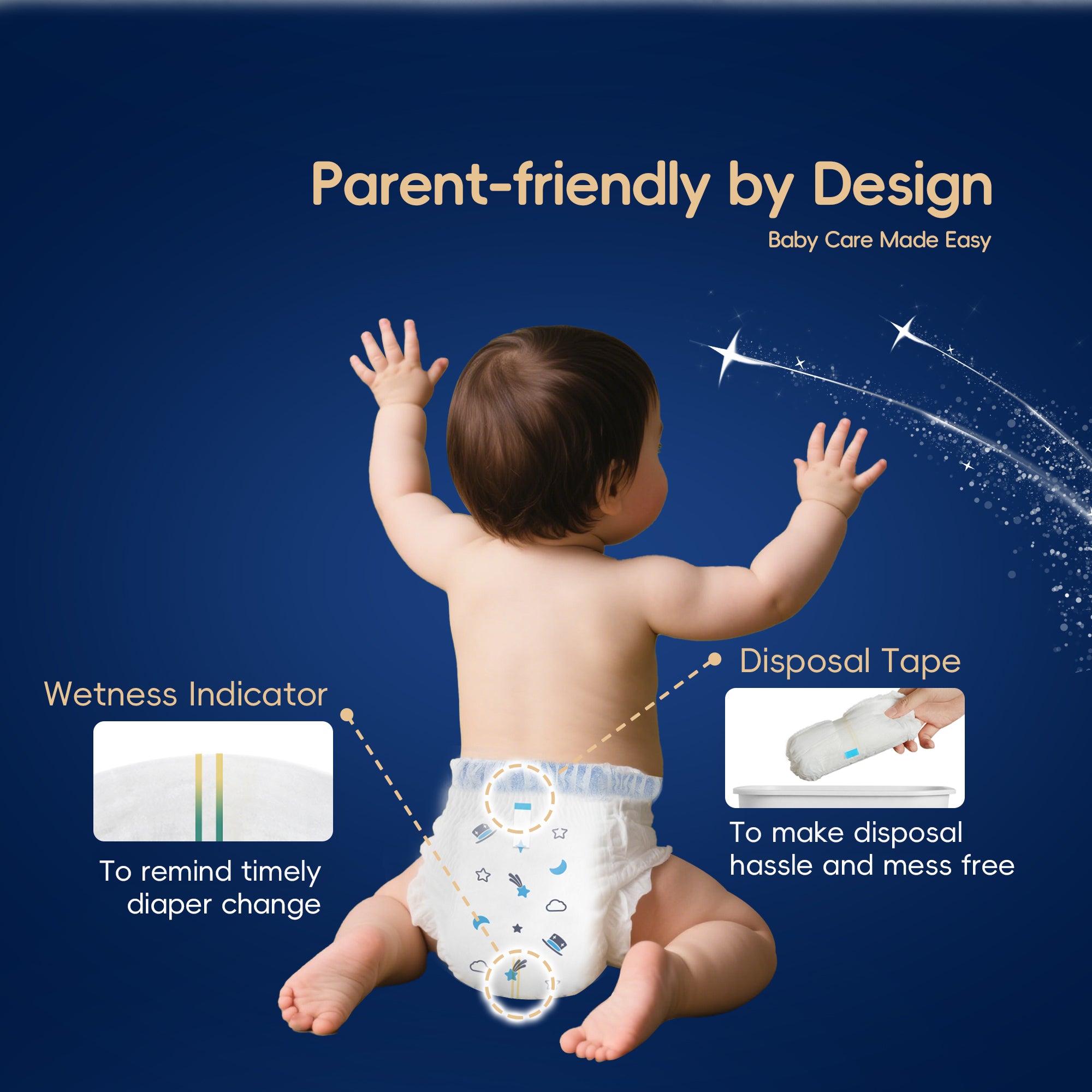 Magic Comfort Baby Nappy Pants