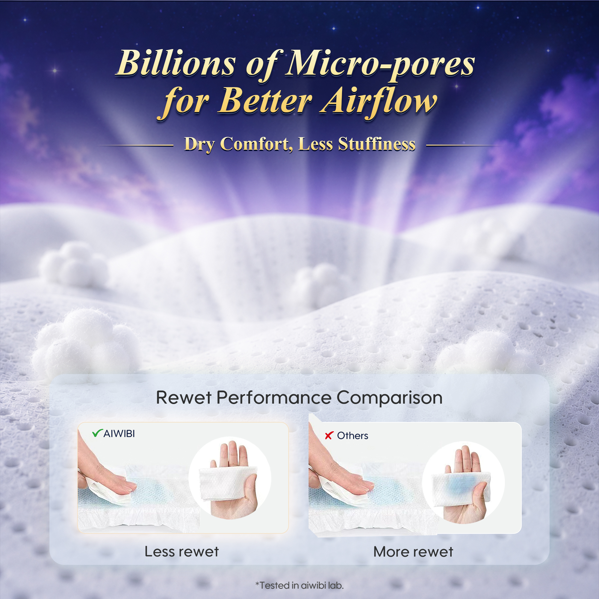 Ultimate Comfort Disposable Overnight Nappies