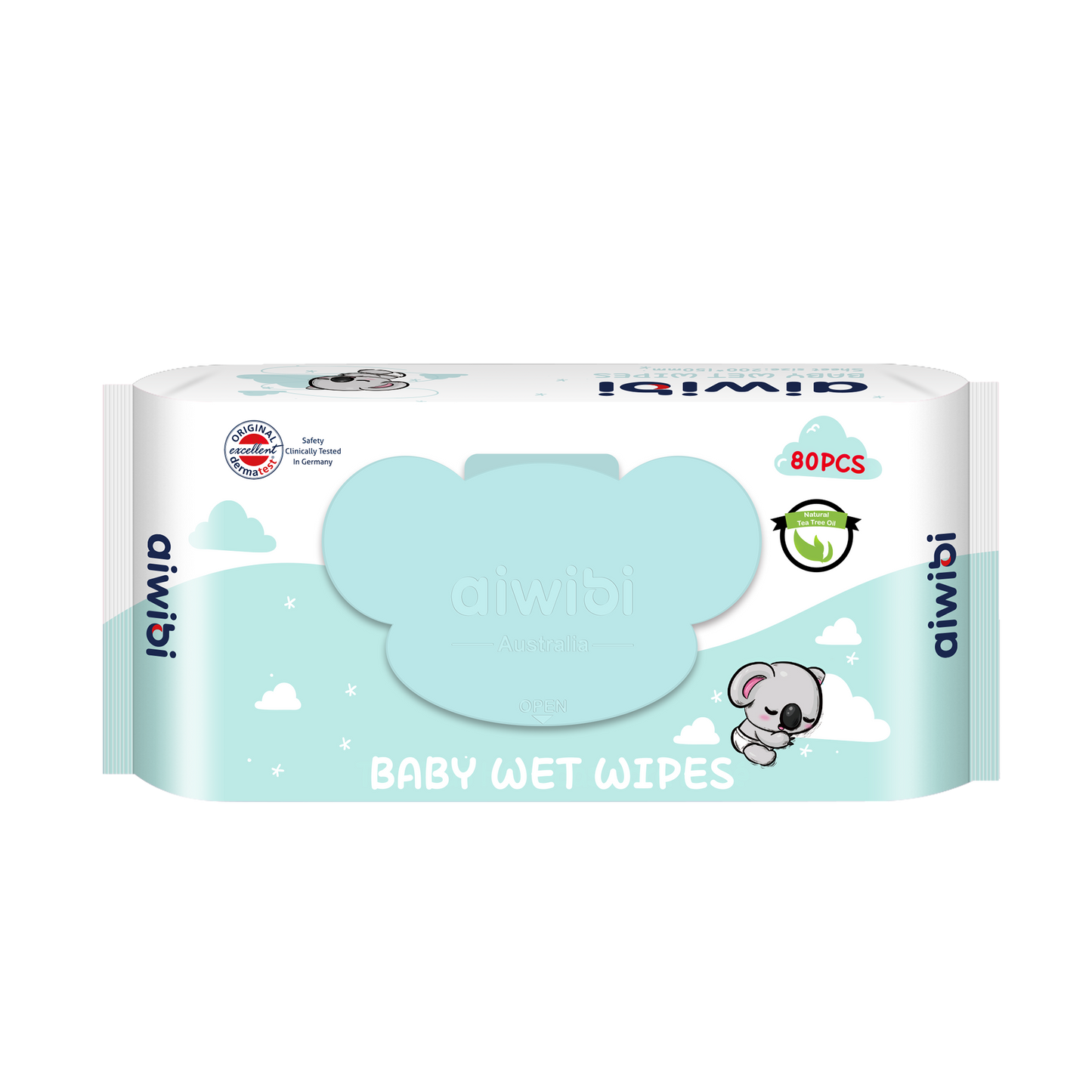 Gentle Soft  Baby Wet Wipes 80pcs 4Bags/12Bags