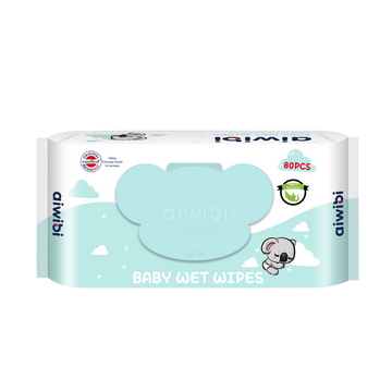 Aiwibi Gentle Soft  Baby Wet Wipes 80pcs