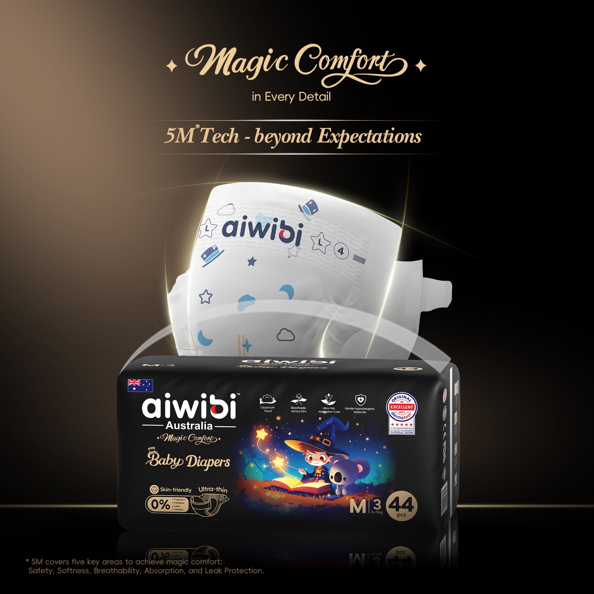 Magic Comfort Disposable Baby Nappies