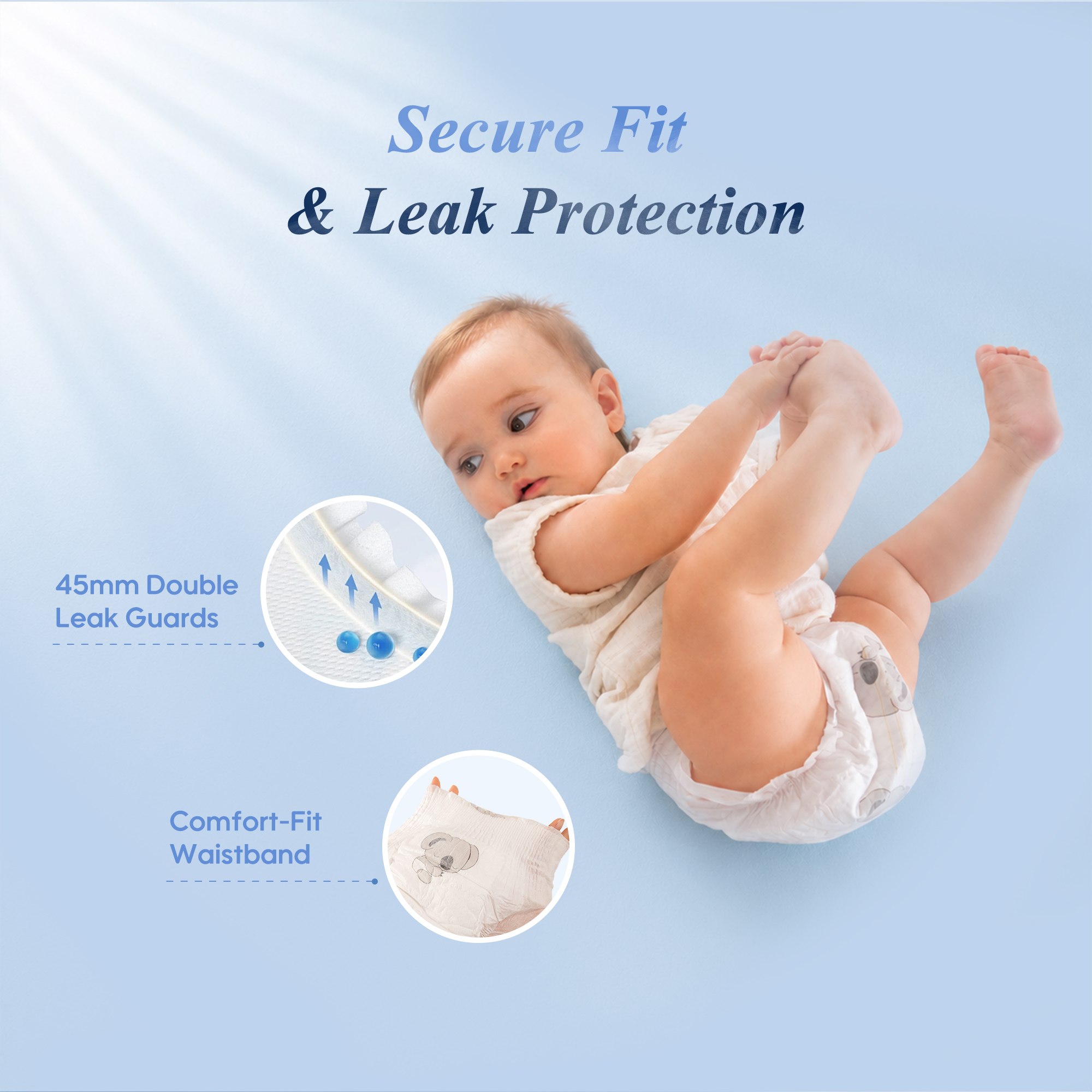 Air Comfort Disposable Baby Nappies