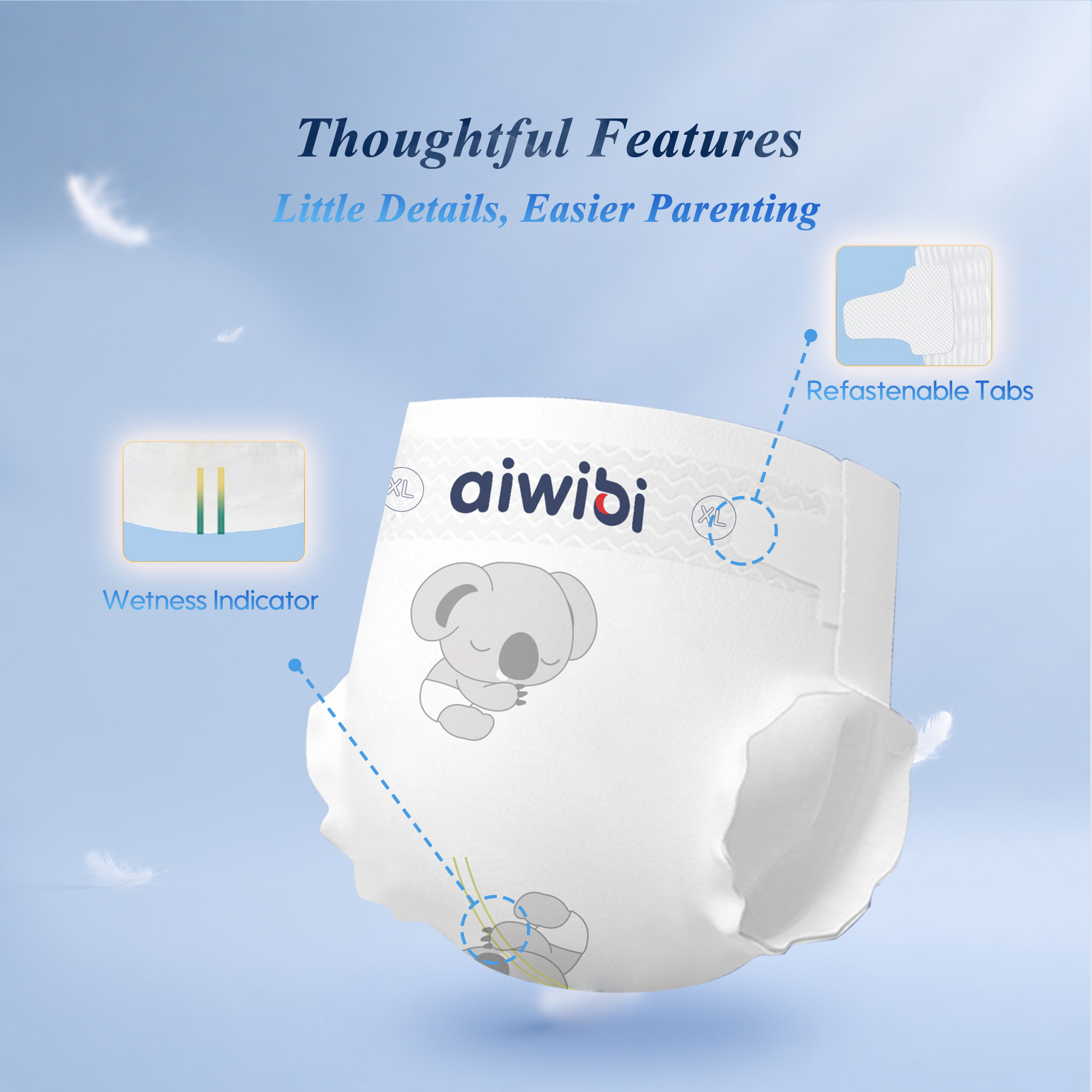 Air Comfort Disposable Baby Nappies