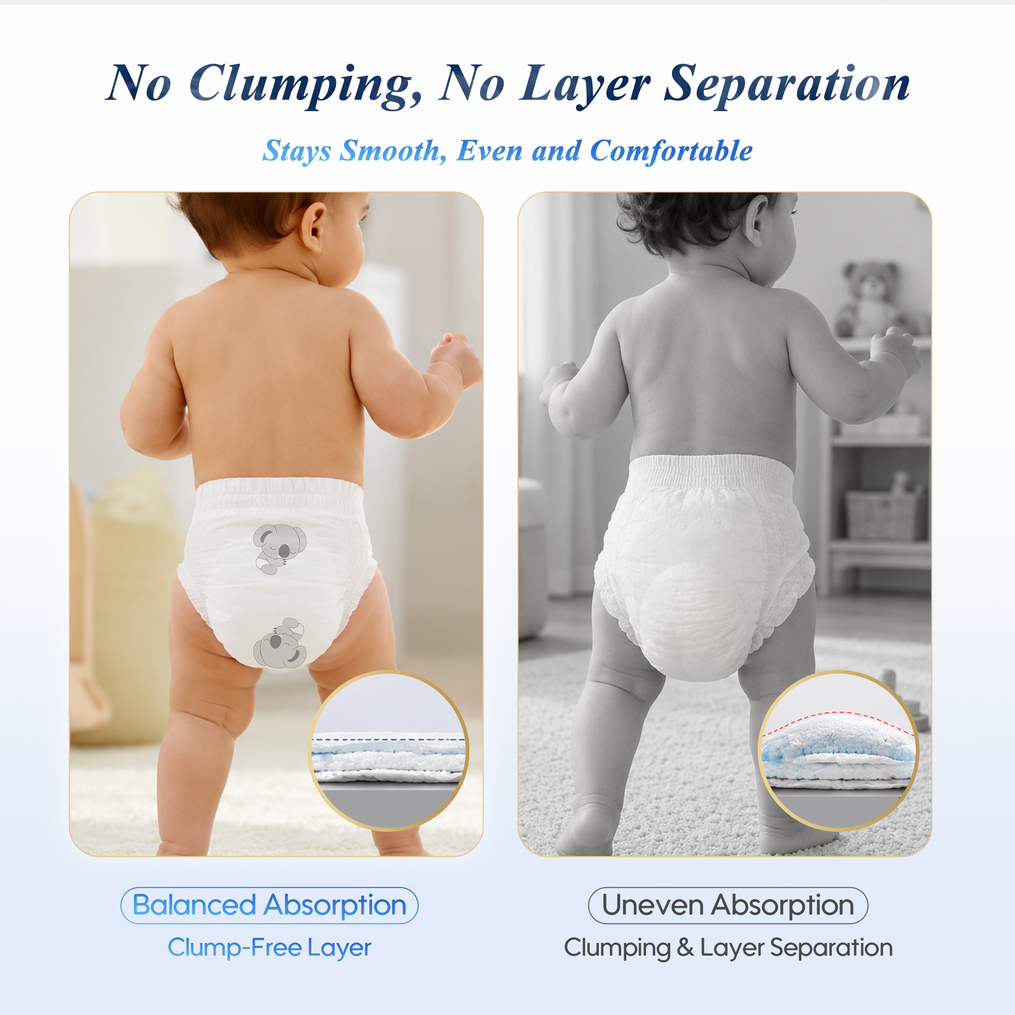 Air Comfort Disposable Baby Nappies