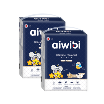 Ultimate Comfort Disposable Baby Diapers S 60Pcs