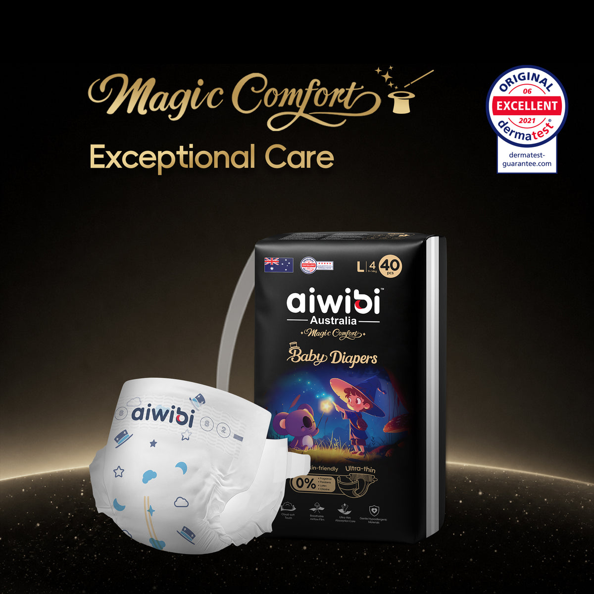 Magic Comfort Disposable Baby Nappies