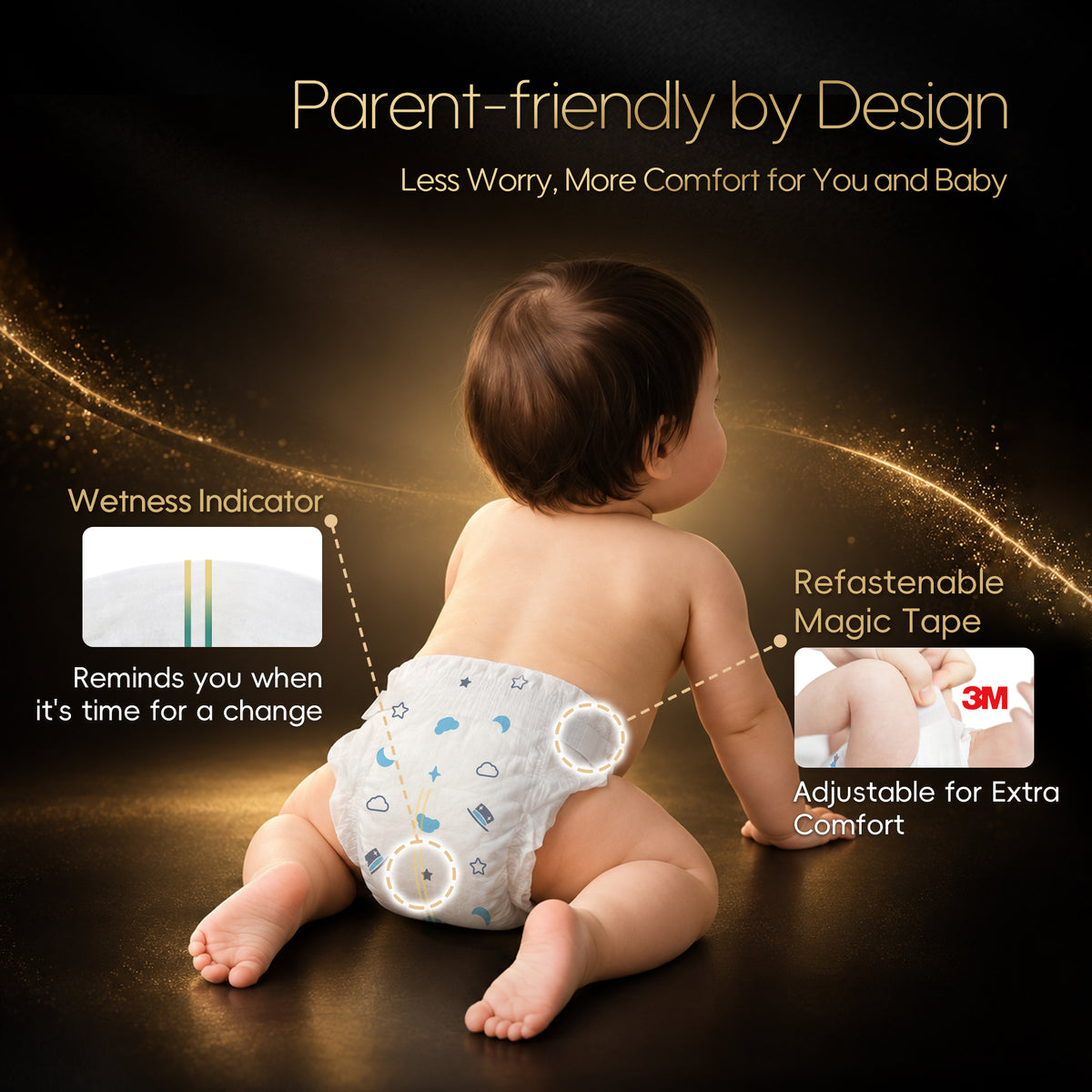 Magic Comfort Disposable Baby Nappies