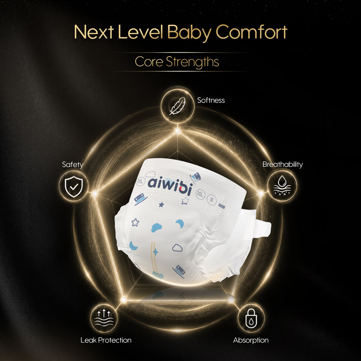 Magic Comfort Disposable Baby Nappies